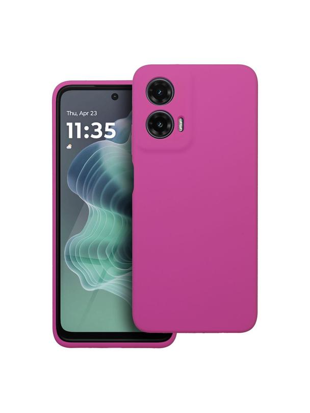 Futerał SILICONE 2mm do MOTOROLA G35 5G róż