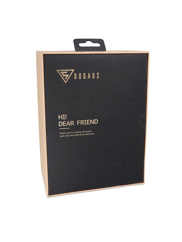 Słuchawki 2w1 bezprzewodowe nauszne Doqaus Vogue 5 czarne