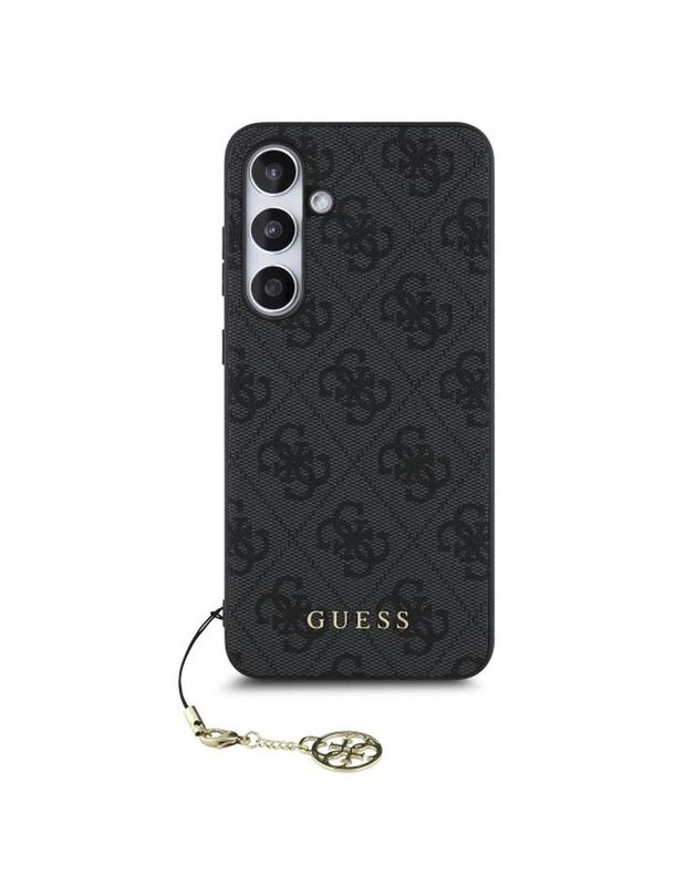 GUESS futerał do SAMSUNG S24 FE GUHCS24FEGF4GGR (HC PU 4G Charm) szary
