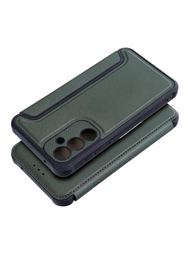 Kabura RAZOR Book do SAMSUNG S23 FE ciemnozielony