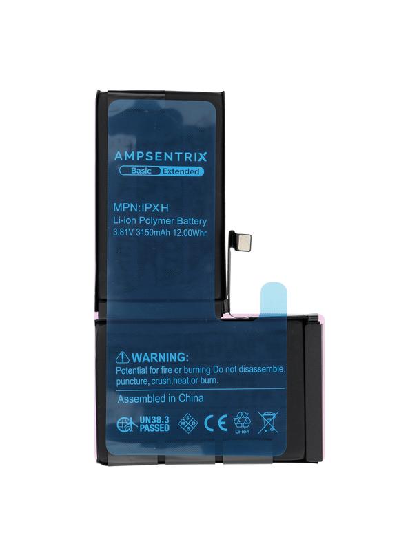 AmpSentrix Basic bateria do iPhone X (zwiększona pojemność 3150 mAh)