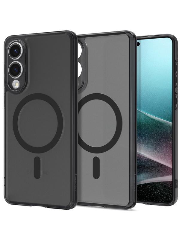 SPIGEN futerał ULTRA HYBRID MAG kompatybilny z MagSafe do SAMSUNG S25 Edge frost black