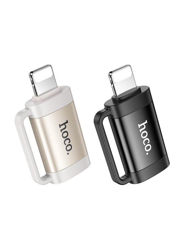 Adapter OTG Lightning do USB C Hoco 2A UA31B czarny