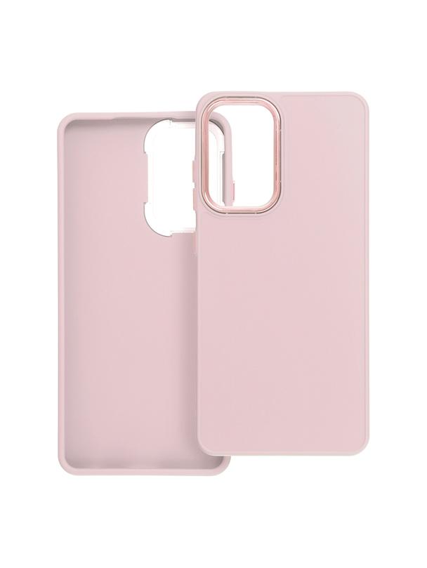 Futerał FRAME do SAMSUNG A52 5G / A52 LTE ( 4G ) / A52s 5G pudrowy róż