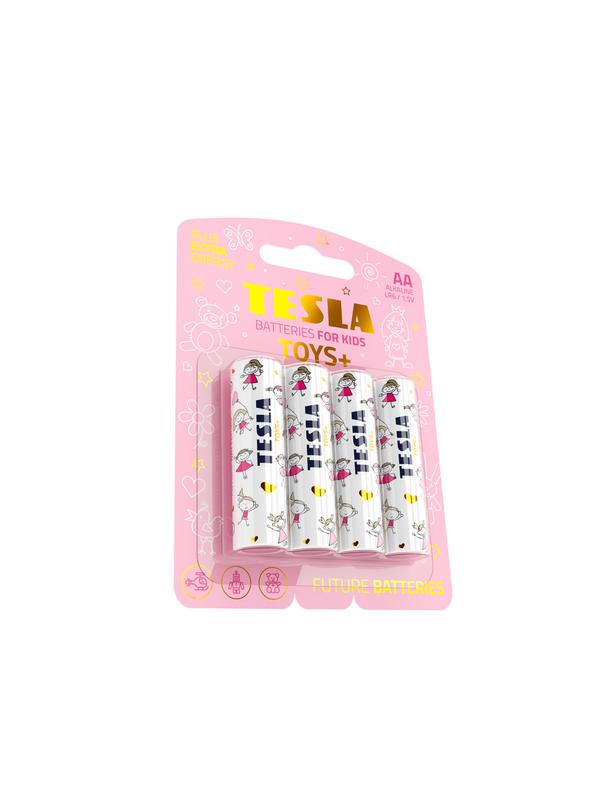 TESLA bateria alkaliczna R6 (AA) TOYS+ GIRL [4x120] 4 szt