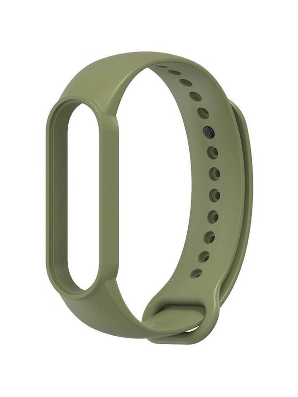 Pasek silikonowy do XIAOMI Mi Band 5 / 6 / 7 zielony (08)