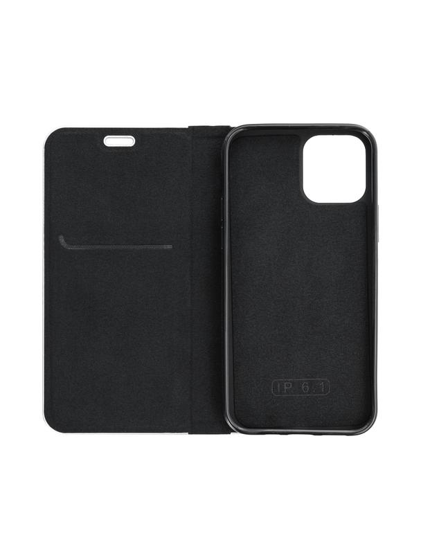 Kabura LUNA Book Carbon do IPHONE 15 Pro czarny