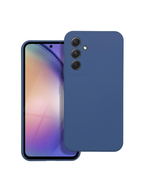 Futerał SILICONE do SAMSUNG A54 5G niebieski