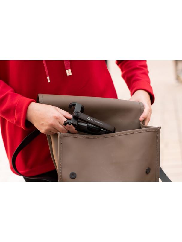 Selfie stick Forcell F-Grip S70M tripod z pilotem bezprzewodowym czarny 0INT