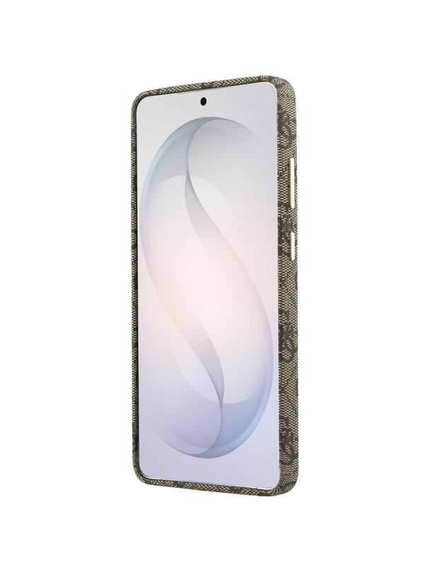 GUESS futerał do SAMSUNG S26 Ultra GUHMS26L5P4FWMSW (4G Script MagSafe) brązowy