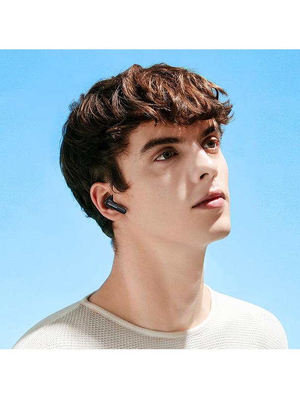 Słuchawki bezprzewodowe douszne Hoco z ekranem dotykowym TWS EQ14 czarne