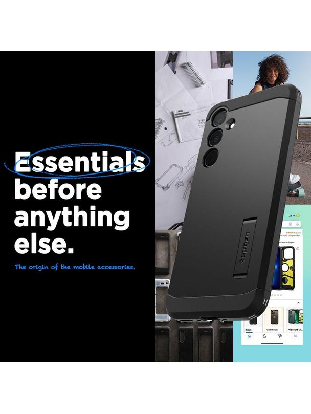 SPIGEN futerał TOUGH ARMOR do SAMSUNG A35 5G black