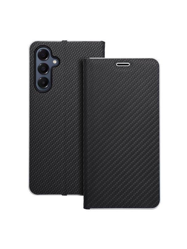 Kabura LUNA Book Carbon do SAMSUNG A16 5G czarny