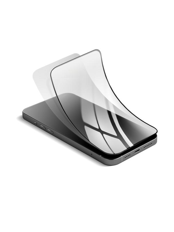 Szkło hybrydowe do iPhone 17/17 PRO Forcell Flexible 5D czarne