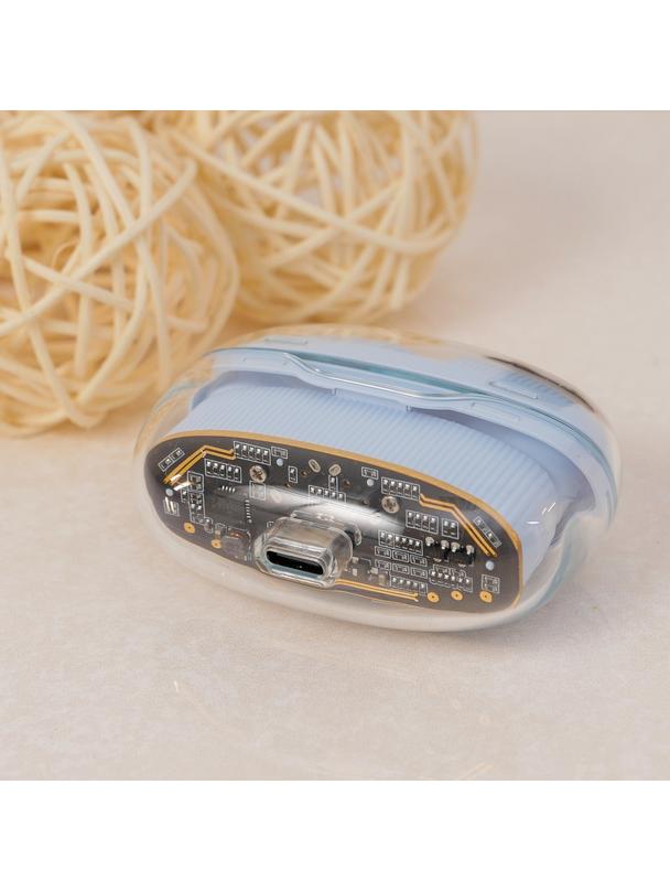 Słuchawki bezprzewodowe douszne Hoco TWS EW54 niebieskie