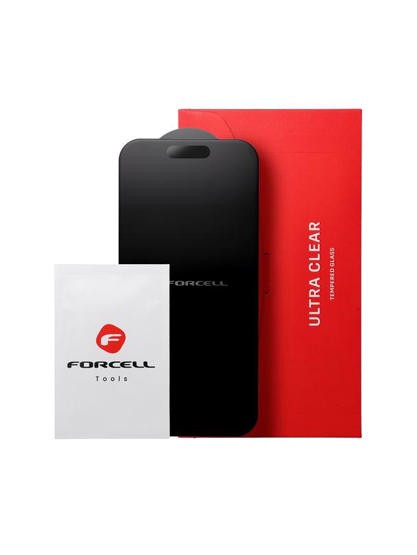 Szkło hartowane do iPhone 14 PRO Forcell Matt Glass czarne