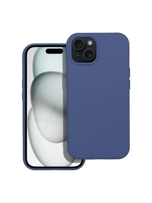 Futerał SILICONE do IPHONE 15 niebieski