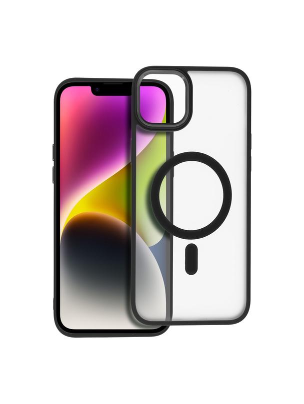 Futerał MATTE MAG COVER kompatybilny z MagSafe do IPHONE 14 Plus czarny