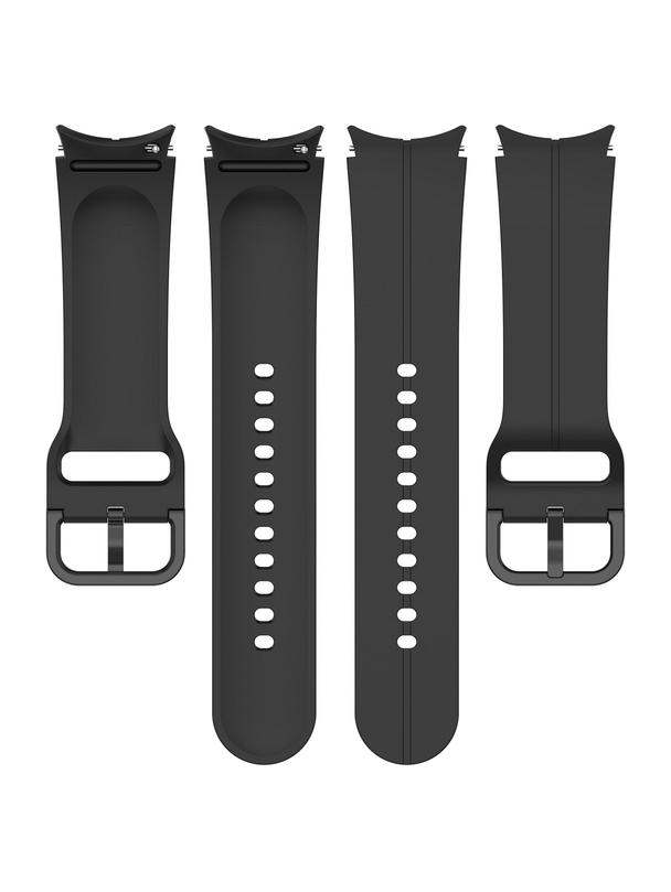 Pasek silikonowy do SAMSUNG Watch 4 / 5 czarny (5)