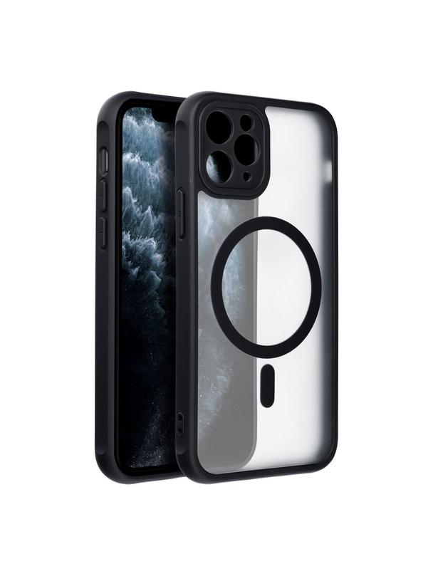 Futerał FULL MATTE MAG COVER kompatybilny z MagSafe do IPHONE 11 Pro czarny
