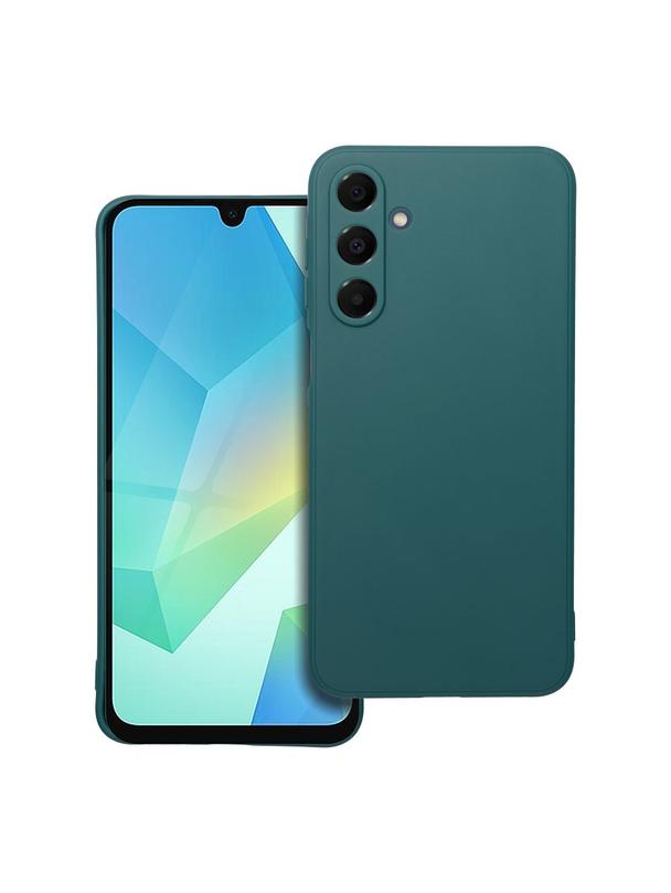 Futerał MATT do SAMSUNG A16 5G / A16 4G ciemnozielony