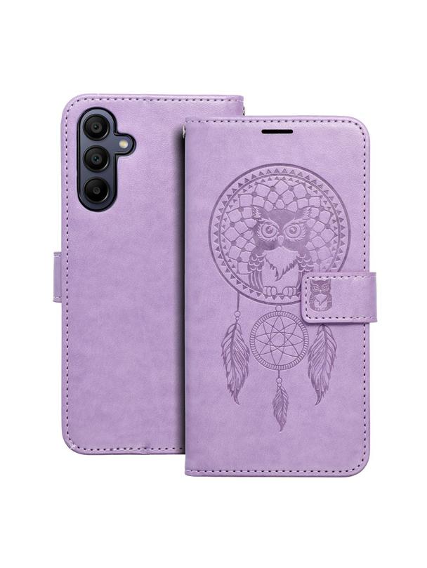 Kabura MEZZO Book do SAMSUNG A15 4G / A15 5G łapacz snów fioletowy
