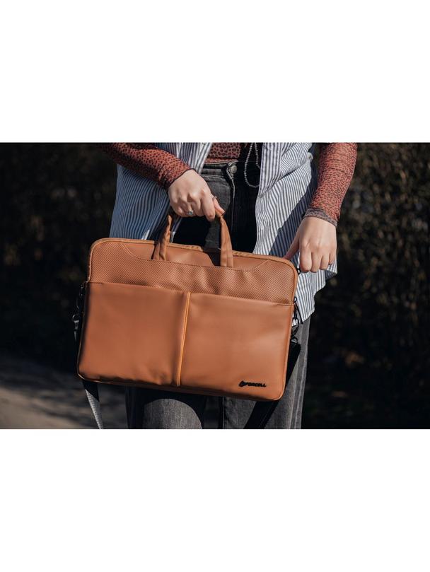 Torba na laptopa 15,6" Forcell F-Protect URBAN STYLE brązowa