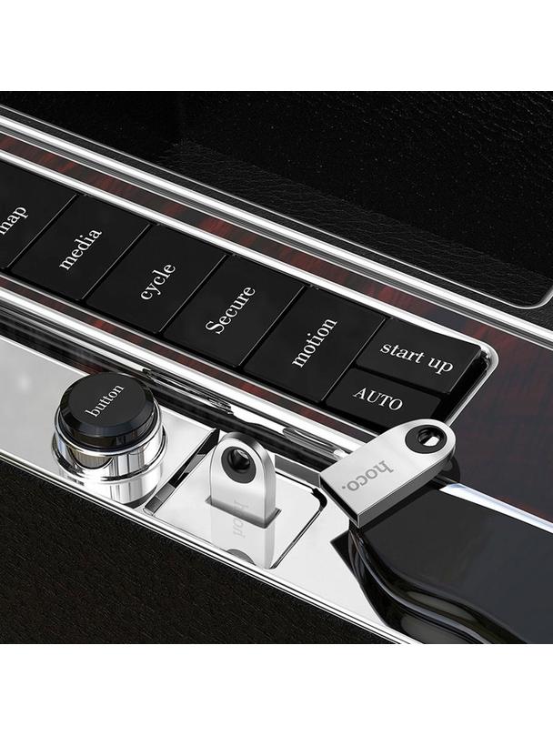 Pendrive 16GB USB 2.0 (USB A) Hoco mini UD9 srebrny