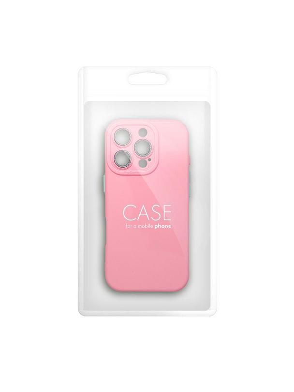 Futerał PASTEL SHINE do IPHONE 15 różowy
