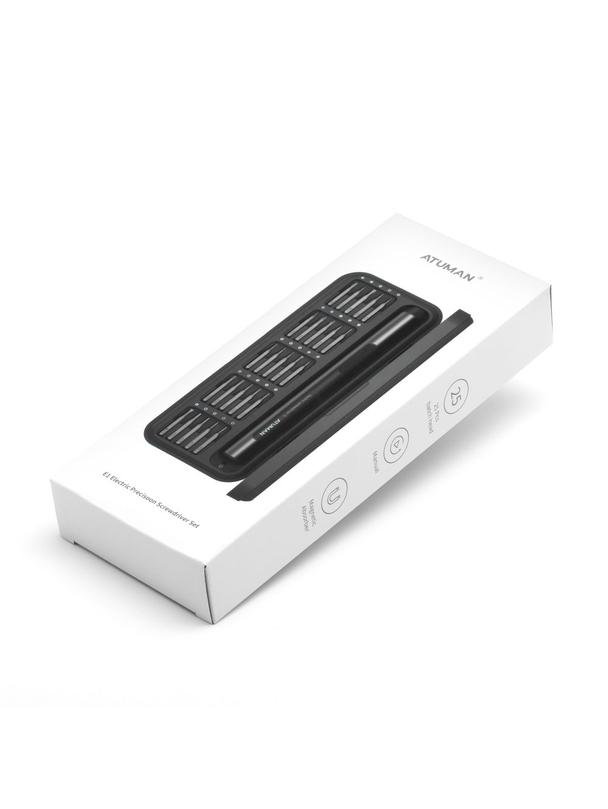 ATuMan E1 Wkrętak elektryczny zestaw 25 bitów