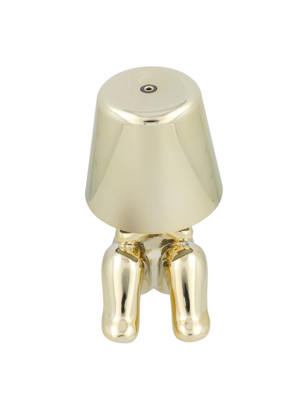 Lampka nocna GOLD MAN Art Deco siedzący (wzór 4) MLTL