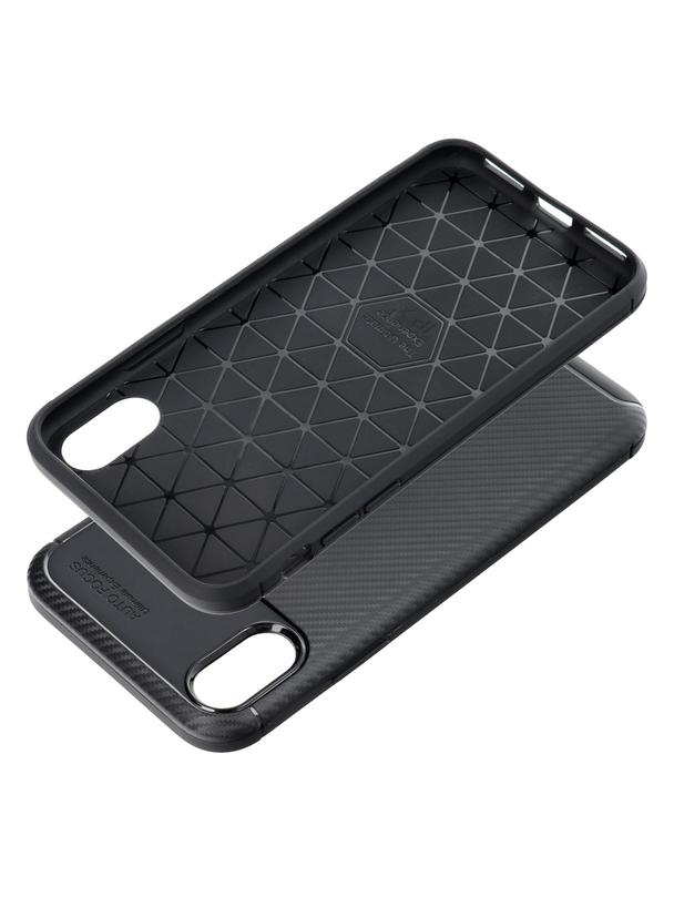 Futerał CARBON PREMIUM do IPHONE X / XS czarny