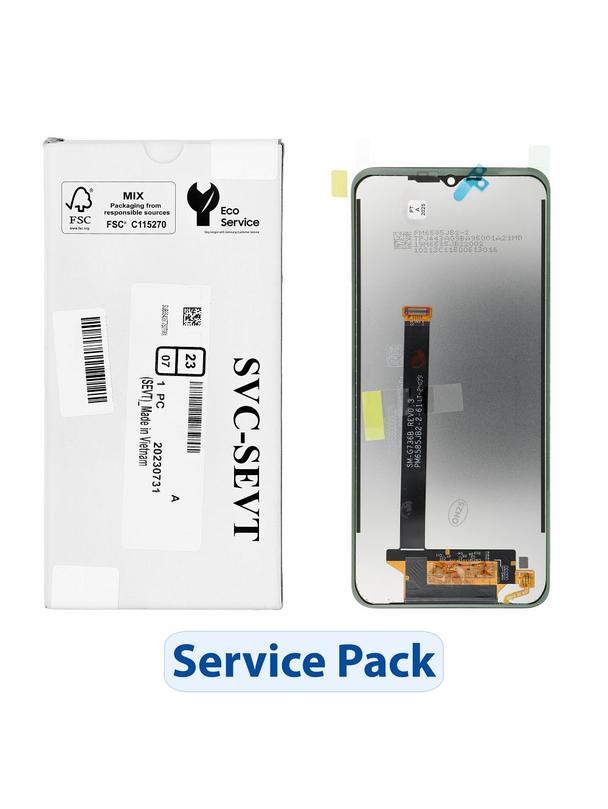 ServicePack Wyświetlacz LCD do SAMSUNG Xcover 6 Pro F736B GH82-29187A