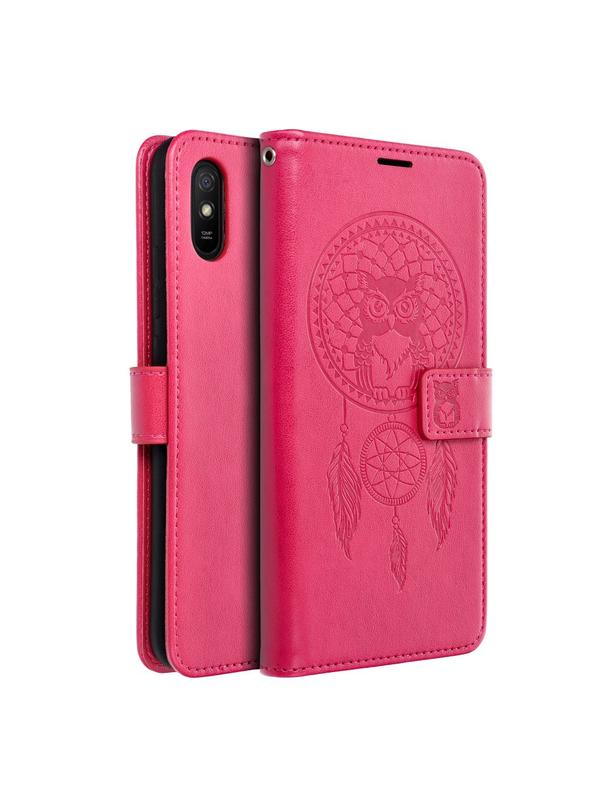 Kabura MEZZO Book do XIAOMI Redmi 9AT / Redmi 9A łapacz snów magenta