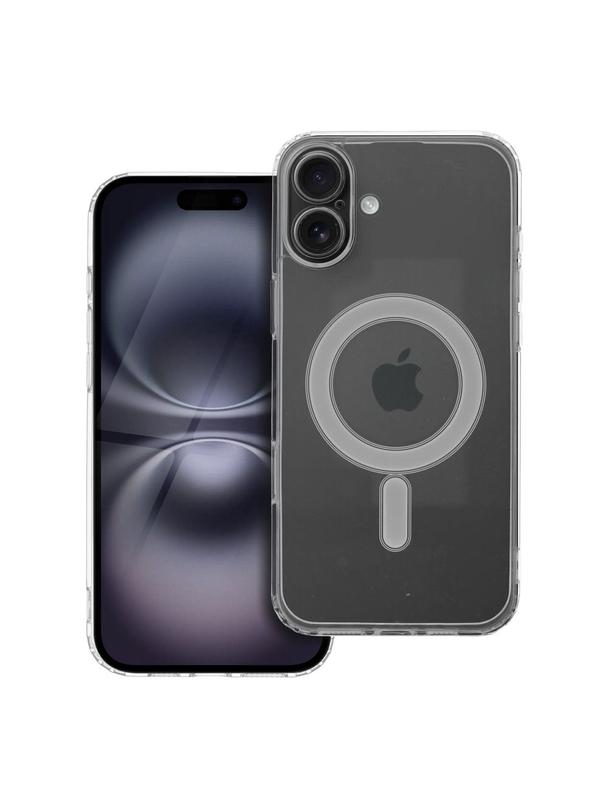Futerał Clear Mag Cover (camera protection) zgodny z  MagSafe do iPhone 16 Plus transparentny