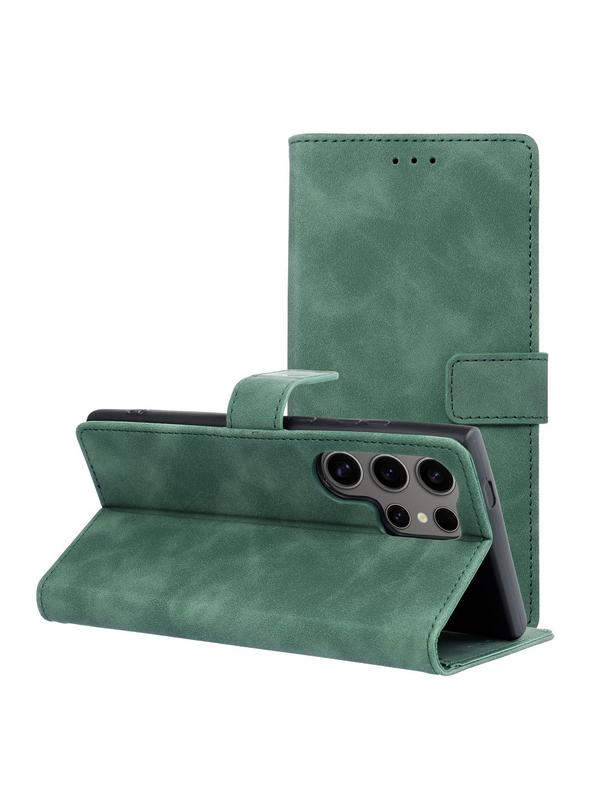 Kabura TENDER Book do SAMSUNG S24 Ultra zielony
