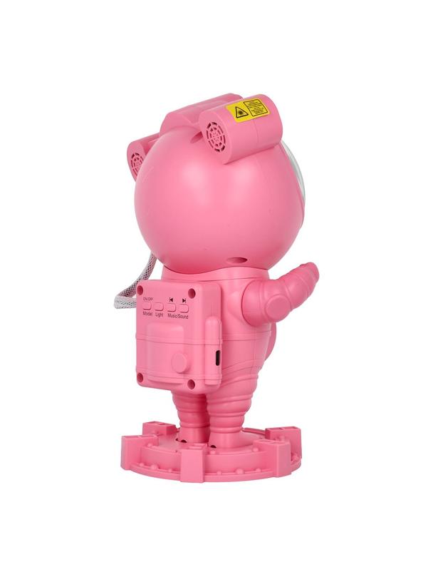 Projektor gwiazd astronauta z głośnikiem bluetooth X2502 różowy