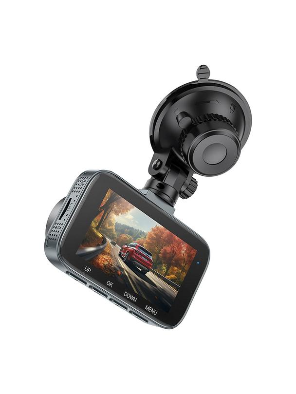 Kamera samochodowa Hoco z wyświetlaczem 3" 1080P/30fps DV5 stalowo szara