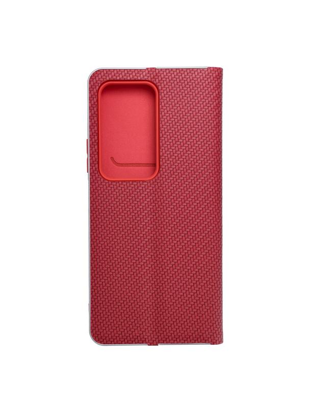 Kabura LUNA Book Carbon do XIAOMI Redmi 15 4G / 5G (171.1) czerwony