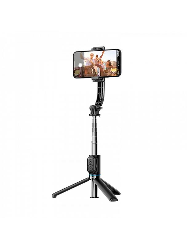 WiWU - Selfie stick Wi-SE001 z funcją tripoda i odczepianym uchwytem