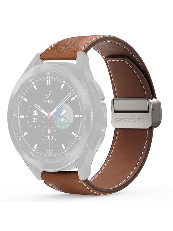 DUX DUCIS pasek YA skórzany 22 mm brązowy