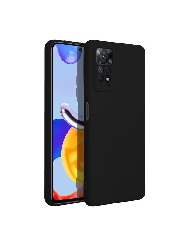 Futerał SILICONE do XIAOMI Redmi Note 11 Pro 5G czarny