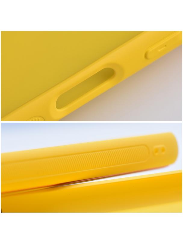 Futerał LEATHER CASE skórzany do IPHONE 15 Pro żółty