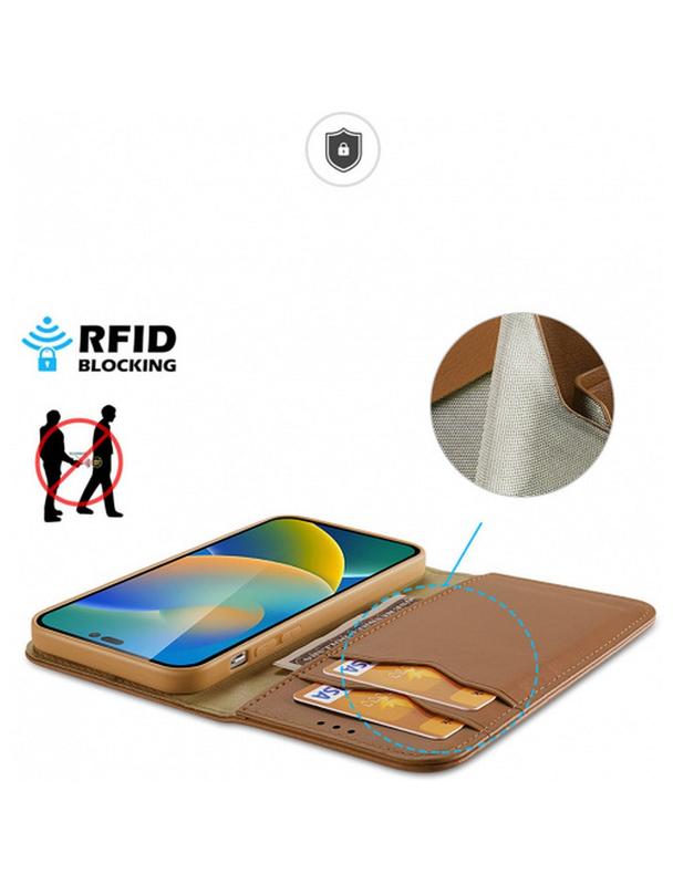 DUX DUCIS kabura HIVO do IPHONE 15 Pro Max brązowa