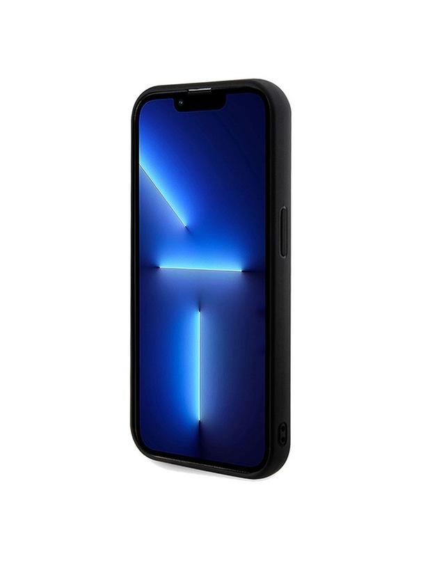 GUESS futerał do IPHONE 14 Pro GUHCP14LPSFDGSK (Sequin Script Metal) czarny