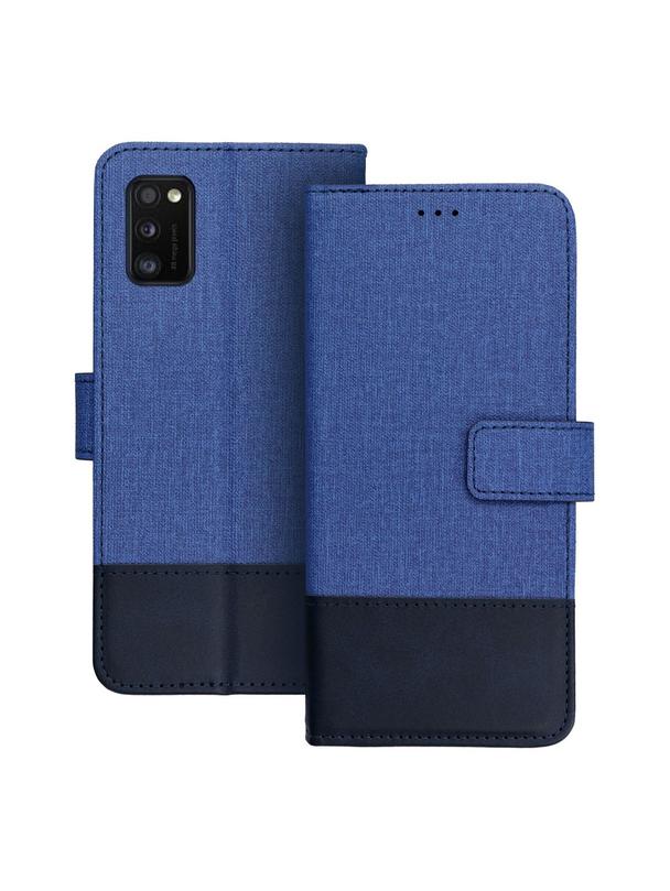 Kabura GOMMA Book do SAMSUNG A41 niebieski