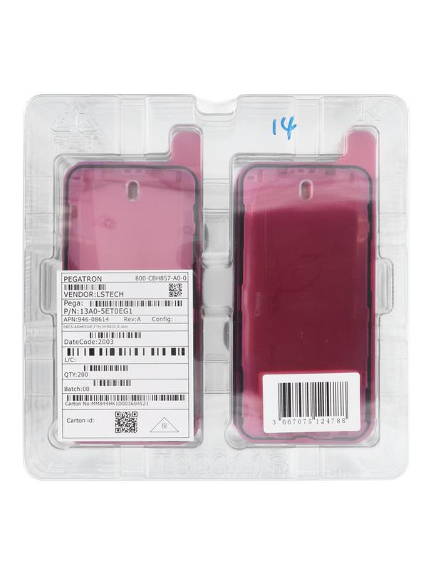 ServicePack Taśma klejąca uszczelka wyświetlacza do iPhone 14 (opakowanie 200szt)