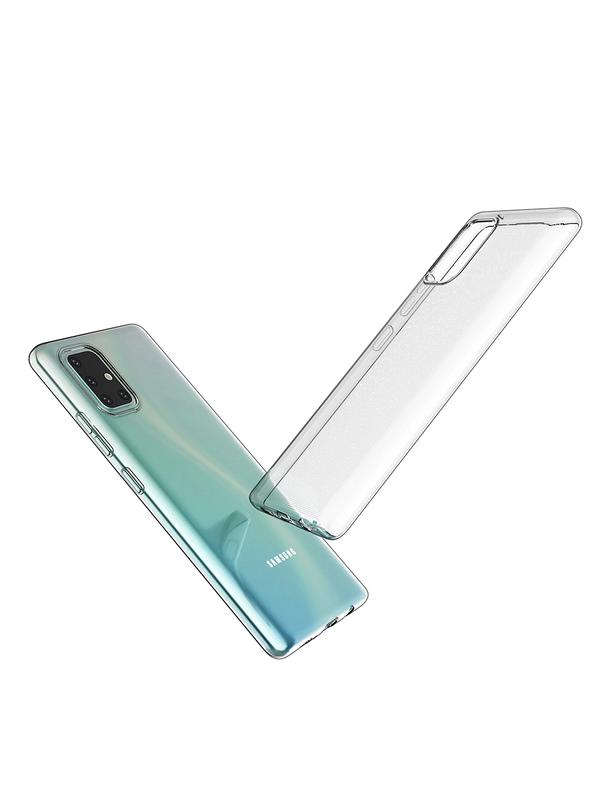 Futerał CLEAR CASE 2 mm BOX do SAMSUNG A71 transparentny