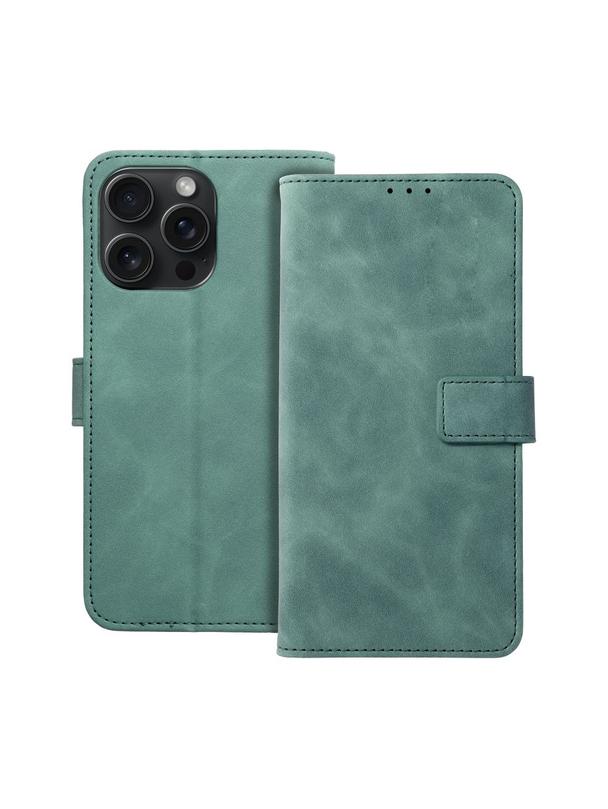 Kabura TENDER Book do IPHONE 15 Pro Max zielony