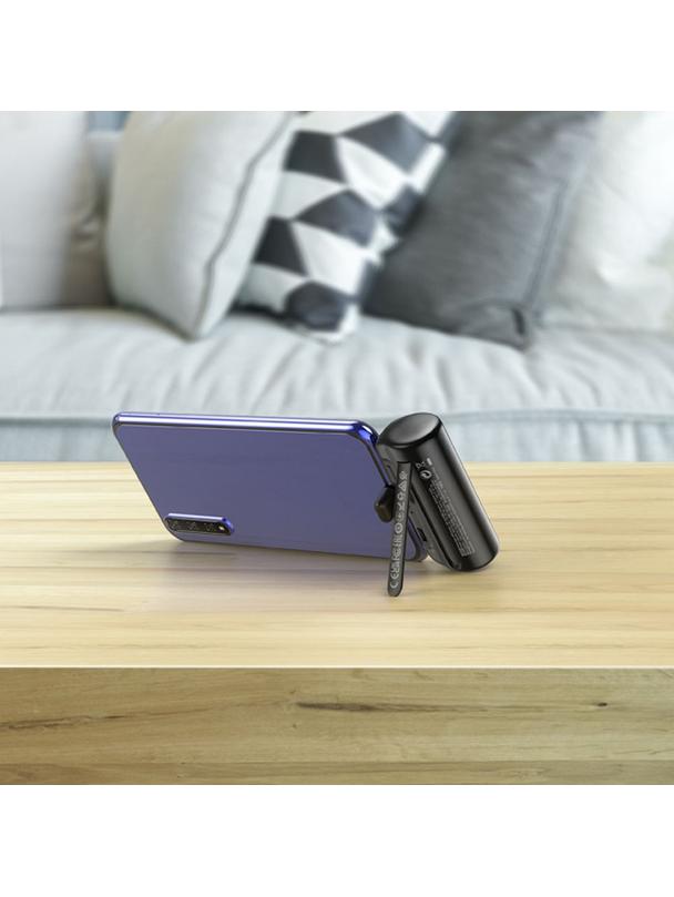 Powerbank Hoco 5000 mAh 2A z wbudowanym złączem USB C J106 czarny